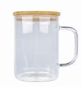 15oz snow globe glass mug