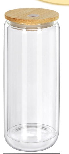 20 oz glass snow globe cups