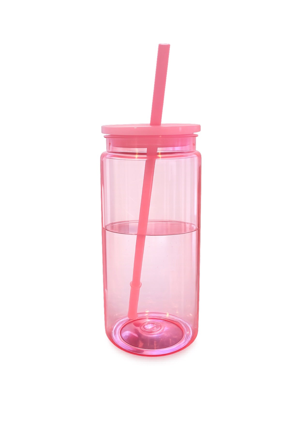 Pink plastic cup WRAP ONLY